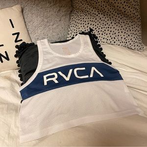 RVCA lightweight athletic workout tank top muscle tee gym